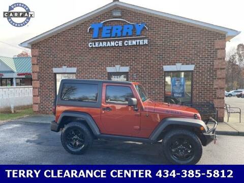 2014 Jeep Wrangler for sale at Terry Clearance Center in Lynchburg VA