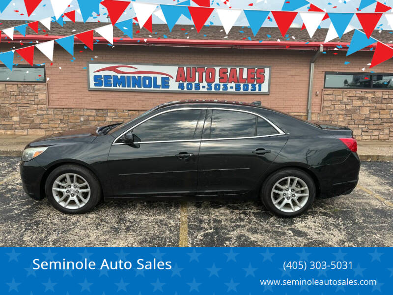 2013 Chevrolet Malibu for sale at Seminole Auto Sales in Seminole OK