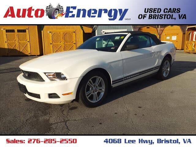 2010 Ford Mustang for sale at Auto Energy - Bristol in Bristol VA