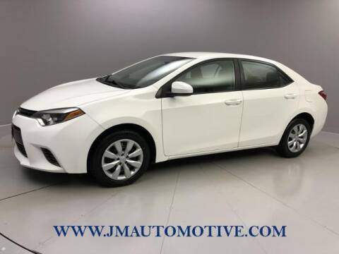 2016 Toyota Corolla for sale at J & M Automotive in Naugatuck CT