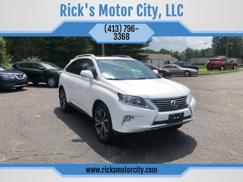 2015 Lexus RX 350 for sale at Rick's Motor City, LLC in Springfield MA