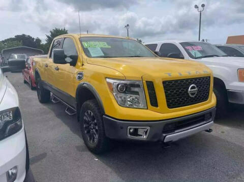 2016 Nissan Titan XD for sale at CE Auto Sales in Baytown TX