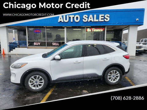 2020 Ford Escape for sale at Chicago Motor Credit in South Holland IL