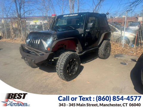 2012 Jeep Wrangler for sale at Best Auto Sales in Manchester CT