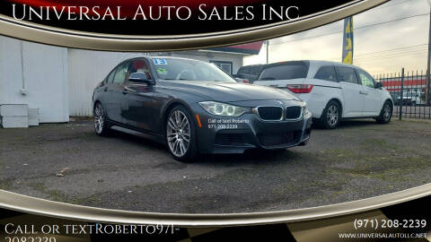 2013 BMW 3 Series for sale at Universal Auto Sales Inc in Salem OR