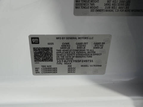 2025 GMC Sierra 3500HD