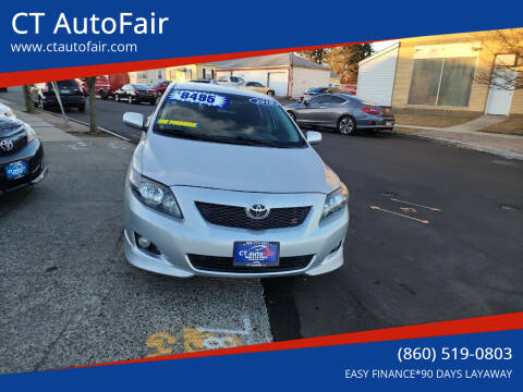 2010 Toyota Corolla for sale at CT AutoFair in West Hartford CT