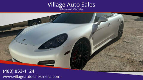 2012 Porsche Panamera for sale at Village Auto Sales in Mesa AZ