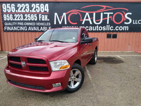 2012 RAM Ram Pickup 1500 for sale at MC Autos LLC in Pharr TX