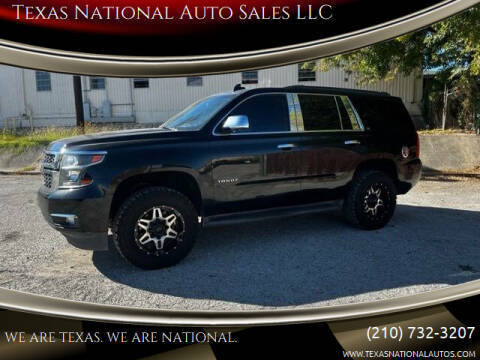 2017 Chevrolet Tahoe for sale at Texas National Auto Sales LLC in San Antonio TX