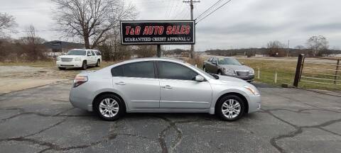 2012 Nissan Altima for sale at T & G Auto Sales in Florence AL