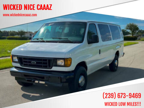 2005 Ford E-Series for sale at WICKED NICE CAAAZ in Cape Coral FL