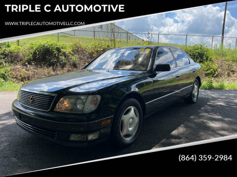 1999 Lexus LS 400 for sale at TRIPLE C AUTOMOTIVE in Anderson SC