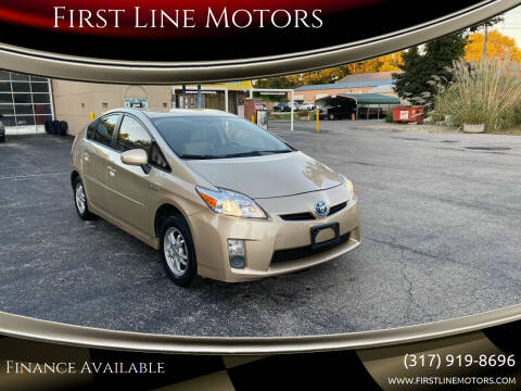 2010 Toyota Prius for sale at First Line Motors in Brownsburg IN