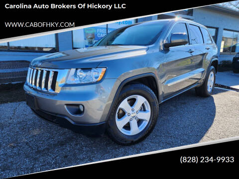 2011 Jeep Grand Cherokee for sale at Carolina Auto Brokers of Hickory LLC in Newton NC