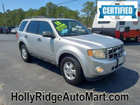 2010 Ford Escape for sale at Holly Ridge Auto Mart in Holly Ridge NC