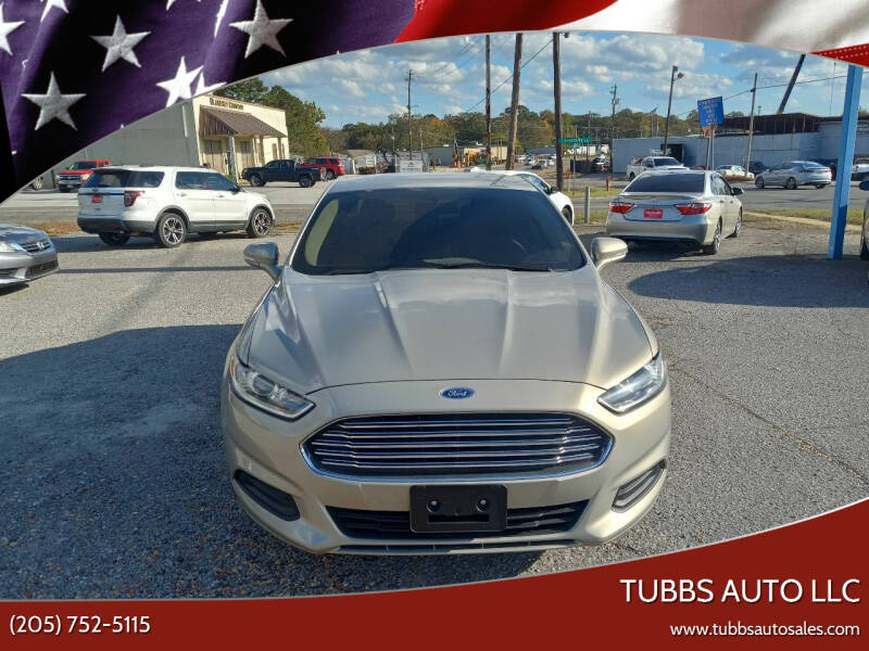 2015 Ford Fusion for sale at Tubbs Auto LLC in Tuscaloosa AL