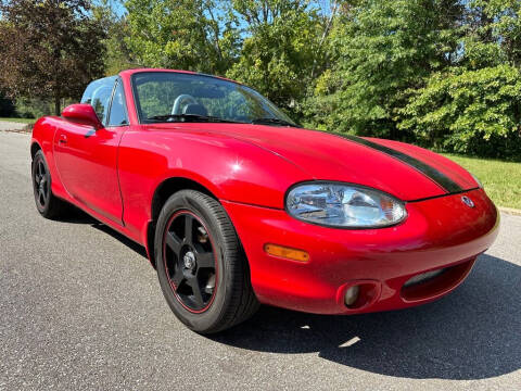 1999 Mazda MX-5 Miata for sale at Minnix Auto Sales LLC in Cuyahoga Falls OH