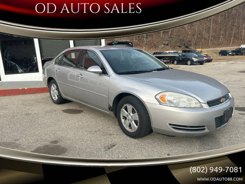 2006 Chevrolet Impala for sale at OD AUTO SALES in Pownal VT