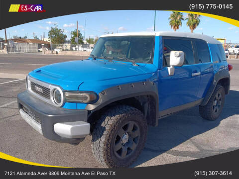 2007 Toyota FJ Cruiser for sale at Escar Auto in El Paso TX