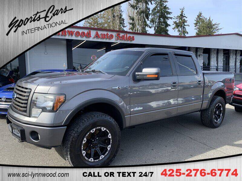 2012 Ford F-150 for sale at Sports Cars International in Lynnwood WA