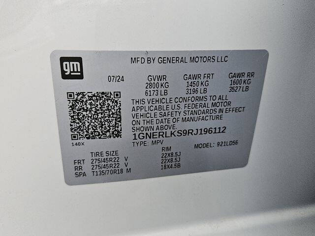 2024 Chevrolet Traverse RS