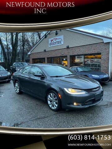 2015 Chrysler 200 for sale at NEWFOUND MOTORS INC in Seabrook NH