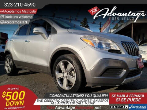 2014 Buick Encore for sale at ADVANTAGE AUTO SALES INC in Bell CA