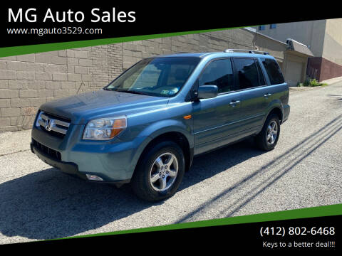 2007 Honda Pilot for sale at MG Auto Sales in Pittsburgh PA