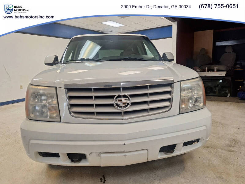 2002 Cadillac Escalade