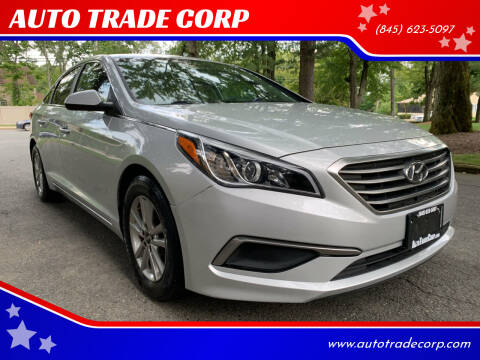 2017 Hyundai Sonata for sale at AUTO TRADE CORP in Nanuet NY