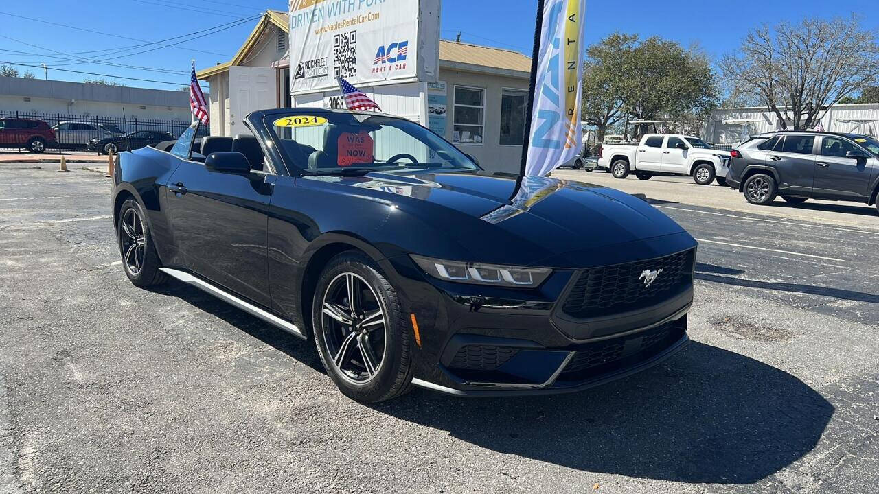 2024 Ford Mustang for sale at The Rock Fleet MGMT LLC in Naples, FL