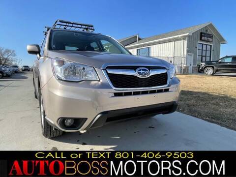 2016 Subaru Forester for sale at Auto Boss in Woods Cross UT