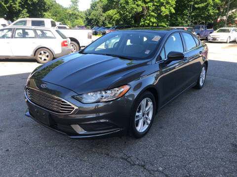 2018 Ford Fusion for sale at Barga Motors in Tewksbury MA