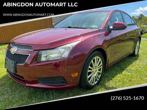 2012 Chevrolet Cruze for sale at ABINGDON AUTOMART LLC in Abingdon VA