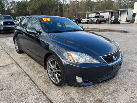 2008 Lexus IS 250 for sale at AUTO WOODLANDS in Magnolia TX