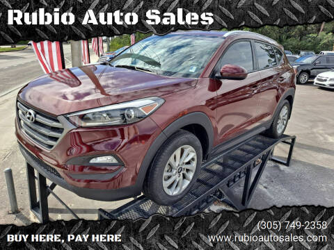 2016 Hyundai Tucson for sale at Rubio Auto Sales in Homestead FL