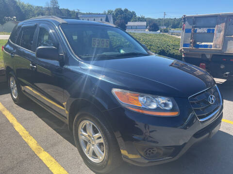 2011 Hyundai Santa Fe for sale at BURNWORTH AUTO INC in Windber PA