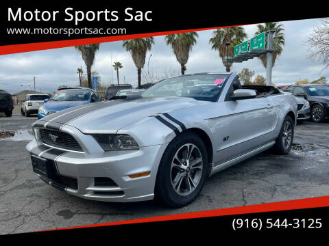 2014 Ford Mustang for sale at Motor Sports Sac in Sacramento CA