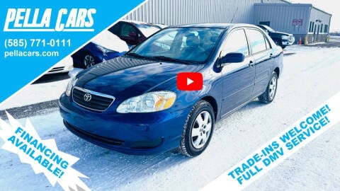 2007 Toyota Corolla for sale at Pella Cars LLC in Brockport NY