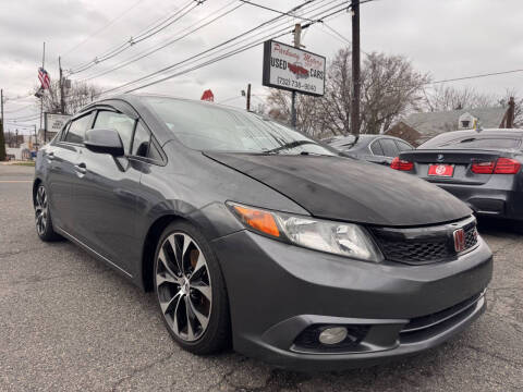 2012 Honda Civic for sale at PARKWAY MOTORS 399 LLC in Fords NJ