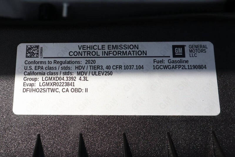 2020 Chevrolet Express 2500