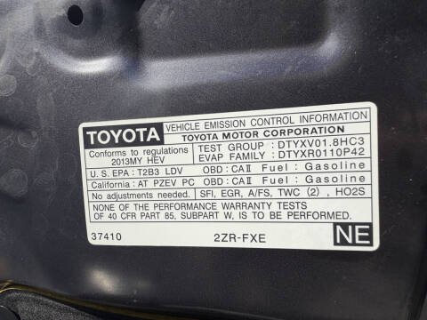 2013 Toyota Prius One