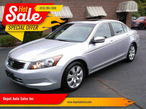 2010 Honda Accord for sale at Depot Auto Sales Inc in Palmer MA