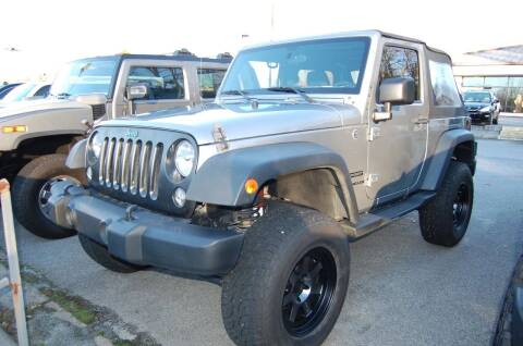 2015 Jeep Wrangler for sale at Modern Motors - Thomasville INC in Thomasville NC