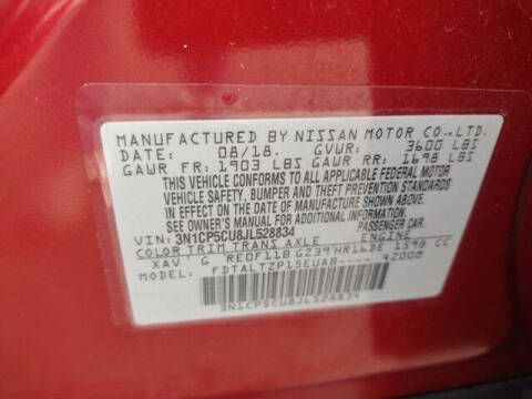 2018 Nissan Kicks SR