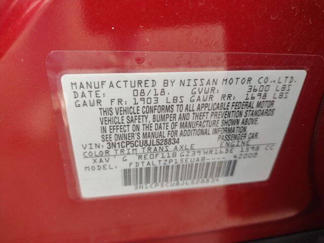 2018 Nissan Kicks SR