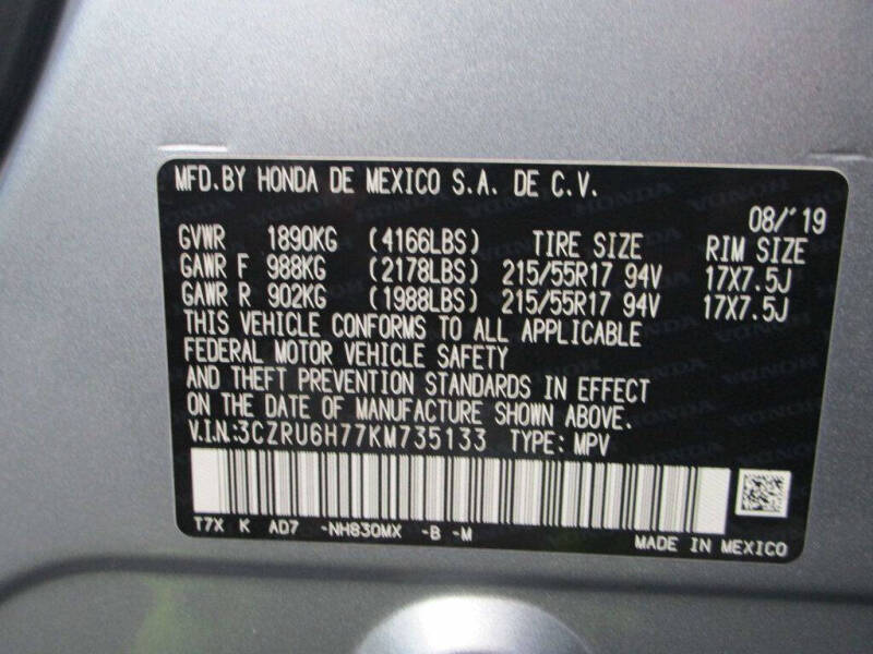 2019 Honda HR-V EX-L