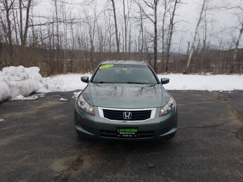 2010 Honda Accord for sale at L & R Motors in Greene ME
