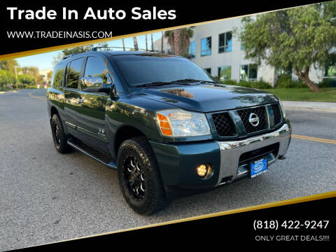 2004 Nissan Armada for sale at Trade In Auto Sales in Van Nuys CA